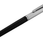 Fountain Pen With Black Acrylic And Engine Turned Finish In 925 English Hallmarked Sterling Silver 1 Fountain Pen With Black Acrylic And Engine Turned Finish In 925 English Hallmarked Sterling Silver