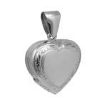 Four Part Heart Family Locket In Victorian Style, Finished In 925 English Hallmarked Sterling Silver 8 Four Part Heart Family Locket In Victorian Style, Finished In 925 English Hallmarked Sterling Silver