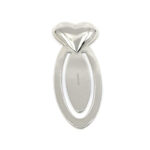 Heart Bookmark Finished In 925 English Hallmarked Sterling Silver