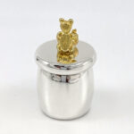 Honey Pot Teddy Bear Tooth Fairy Box Finished In 925 English Hallmarked Sterling Silver 7 Honey Pot Teddy Bear Tooth Fairy Box Finished In 925 English Hallmarked Sterling Silver