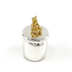 Honey Pot Teddy Bear Tooth Fairy Box Finished In 925 English Hallmarked Sterling Silver 8 Honey Pot Teddy Bear Tooth Fairy Box Finished In 925 English Hallmarked Sterling Silver