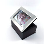 Keepsake Box With Photo Frame Lid And Mahogany Finish Finished In 925 English Hallmarked Sterling Silver 9 Keepsake Box With Photo Frame Lid And Mahogany Finish Finished In 925 English Hallmarked Sterling Silver