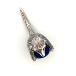 Meerkat Pincushion Victorian Style 925 Sterling Silver English Hallmarks Ari D Norman