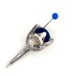 Meerkat Pincushion Victorian Style 925 Sterling Silver English Hallmarks Ari D Norman