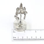 Merry Go Round on Round Pill Box, Finished In 925 English Hallmarked Sterling Silver 2 Merry Go Round on Round Pill Box, Finished In 925 English Hallmarked Sterling Silver