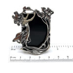 Miniature Photo Frame Art Nouveau Style Finished In 925 English Hallmarked Sterling Silver 2 Miniature Photo Frame Art Nouveau Style Finished In 925 English Hallmarked Sterling Silver