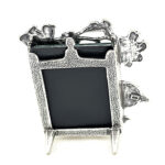 Miniature Photo Frame Art Nouveau Style Finished In 925 English Hallmarked Sterling Silver 5 Miniature Photo Frame Art Nouveau Style Finished In 925 English Hallmarked Sterling Silver