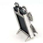 Miniature Photo Frame Art Nouveau Style Finished In 925 English Hallmarked Sterling Silver 6 Miniature Photo Frame Art Nouveau Style Finished In 925 English Hallmarked Sterling Silver