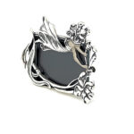 Miniature Photo Frame Art Nouveau Style Finished In 925 English Hallmarked Sterling Silver 8 Miniature Photo Frame Art Nouveau Style Finished In 925 English Hallmarked Sterling Silver