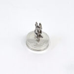Mouse on Round Pill Box, finished in 925 English Hallmarked Sterling Silver 7 Mouse on Round Pill Box, finished in 925 English Hallmarked Sterling Silver