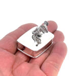 Moving Mouse Pill Box, finished in 925 English Hallmarked Sterling Silver 3 Moving Mouse Pill Box, finished in 925 English Hallmarked Sterling Silver