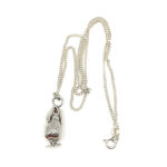 Moving Penguin Pendant On Chain, Finished In 925 English Hallmarked Sterling Silver