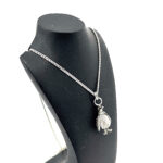 Moving Penguin Pendant On Chain, Finished In 925 English Hallmarked Sterling Silver