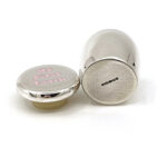 Tooth Fairy Box With My First Tooth Engraving And Pink Enamel Finished In 925 English Hallmarked Sterling Silver 4 Tooth Fairy Box With My First Tooth Engraving And Pink Enamel Finished In 925 English Hallmarked Sterling Silver