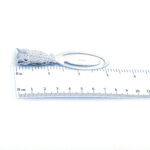 Owl Bookmark Finished In 925 English Hallmarked Sterling Silver