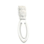 Owl Bookmark Finished In 925 English Hallmarked Sterling Silver