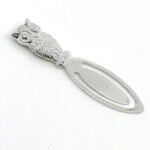 Owl Bookmark Finished In 925 English Hallmarked Sterling Silver