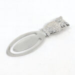 Owl Bookmark Finished In 925 English Hallmarked Sterling Silver