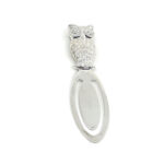 Owl Bookmark Finished In 925 English Hallmarked Sterling Silver