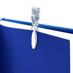 Owl Bookmark Finished In 925 English Hallmarked Sterling Silver