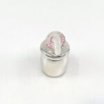 Pacifier Tooth Fairy Box With Pink Czech Crystal Finished In 925 English Hallmarked Sterling Silver 7 Pacifier Tooth Fairy Box With Pink Czech Crystal Finished In 925 English Hallmarked Sterling Silver