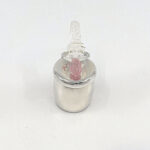 Pacifier Tooth Fairy Box With Pink Czech Crystal Finished In 925 English Hallmarked Sterling Silver 8 Pacifier Tooth Fairy Box With Pink Czech Crystal Finished In 925 English Hallmarked Sterling Silver
