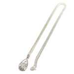 Rennie Mackintosh Style Pendant Necklace Finished In 925 English Hallmarked Sterling Silver