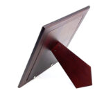 Plain Photo Frame With Mahogany Wooden Back Finished In 925 English Hallmarked Sterling Silver 3 Plain Photo Frame With Mahogany Wooden Back Finished In 925 English Hallmarked Sterling Silver