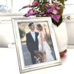 Plain Photo Frame With Mahogany Wooden Back Finished In 925 English Hallmarked Sterling Silver 7 Plain Photo Frame With Mahogany Wooden Back Finished In 925 English Hallmarked Sterling Silver