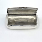 Plain Pill Box and Snuff Box, finished in 925 English Hallmarked Sterling Silver 6 Plain Pill Box and Snuff Box, finished in 925 English Hallmarked Sterling Silver