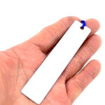 Plain Rectangular Bookmark With Tassel Finished In 925 English Hallmarked Sterling Silver 3 Plain Rectangular Bookmark With Tassel Finished In 925 English Hallmarked Sterling Silver
