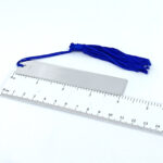 Plain Rectangular Bookmark With Tassel Finished In 925 English Hallmarked Sterling Silver 2 Plain Rectangular Bookmark With Tassel Finished In 925 English Hallmarked Sterling Silver