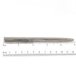 Plain Slimline Ballpoint Pen finished in 925 English Hallmarked Sterling Silver