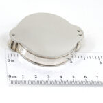 Pocket Magnifying Glass Finished In 925 English Hallmarked Sterling Silver
