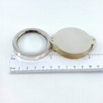 Pocket Magnifying Glass Finished In 925 English Hallmarked Sterling Silver