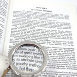 Pocket Magnifying Glass Finished In 925 English Hallmarked Sterling Silver