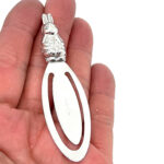 Rabbit Bookmark Finished In 925 English Hallmarked Sterling Silver