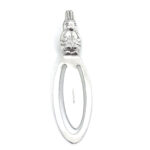 Rabbit Bookmark Finished In 925 English Hallmarked Sterling Silver