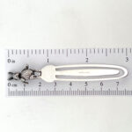 Rabbit Bookmark Victorian Style With Moving Articulated Rabbit Finished In 925 English Hallmarked Sterling Silver