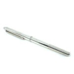 Rings Design Fountain Pen With Engravable Panel Finished In 925 English Hallmarked Sterling Silver