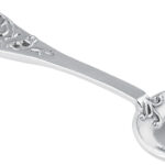 Salt Or Mustard Spoon Victorian Style Finished In 925 English Hallmarked Sterling Silver