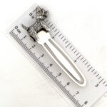 Scottie Dog Bookmark With Moving Articulated Detail Finished In 925 English Hallmarked Sterling Silver