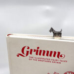 Scottie Dog Bookmark With Moving Articulated Detail Finished In 925 English Hallmarked Sterling Silver