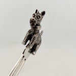 Scottie Dog Bookmark With Moving Articulated Detail Finished In 925 English Hallmarked Sterling Silver
