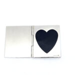Single Heart Folding Travel Photo Frame Finished In 925 English Hallmarked Sterling Silver 8 Single Heart Folding Travel Photo Frame Finished In 925 English Hallmarked Sterling Silver