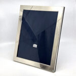 Classic Photo Frame With Mahogany Wooden Back Finished In 925 English Hallmarked Sterling Silver 2 Classic Photo Frame With Mahogany Wooden Back Finished In 925 English Hallmarked Sterling Silver