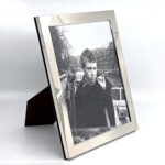 Classic Photo Frame With Mahogany Wooden Back Finished In 925 English Hallmarked Sterling Silver 7 Classic Photo Frame With Mahogany Wooden Back Finished In 925 English Hallmarked Sterling Silver