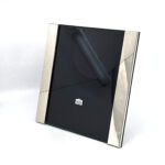 Classic Open Border Photo Frame With Mahogany Wooden Back Finished In 925 English Hallmarked Sterling Silver 3 Classic Open Border Photo Frame With Mahogany Wooden Back Finished In 925 English Hallmarked Sterling Silver