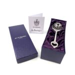 Spinning Baby Rattle Victorian Style finished in 925 English Hallmarked Sterling Silver 10 Spinning Baby Rattle Victorian Style finished in 925 English Hallmarked Sterling Silver