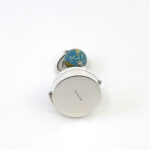 Spinning Globe on Round Pill Box, Finished In 925 English Hallmarked Sterling Silver 4 Spinning Globe on Round Pill Box, Finished In 925 English Hallmarked Sterling Silver